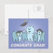 Postale Félicitations, Grad ! Carte (Devant / Derrière)