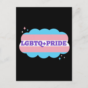 Postale Fierté LGBT+. Amour arc-en-ciel gay. Carte