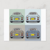 Postale Figarations Saisons de Figaro Voiture Carte postal (Devant)