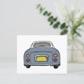 Postale Figarines Lapis Gris Figaro Moteur Voiture Carte p (Debout devant)