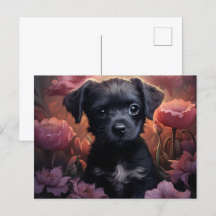 Postale Fleur Epanouie Canine Briefkaart