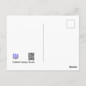 Postale Fleurs jaunes et blanches do-it-yourself carte pos (Dos)