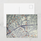 Postale Flint, MI Carte Vintage (Devant / Derrière)