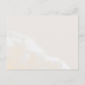 Postale Floral moderne | Carte de réception Merci en marbr (Dos)