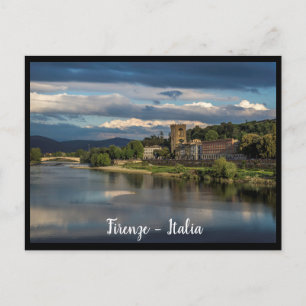 Postale Florence City, Italie- Firenze Italia Carte Postal