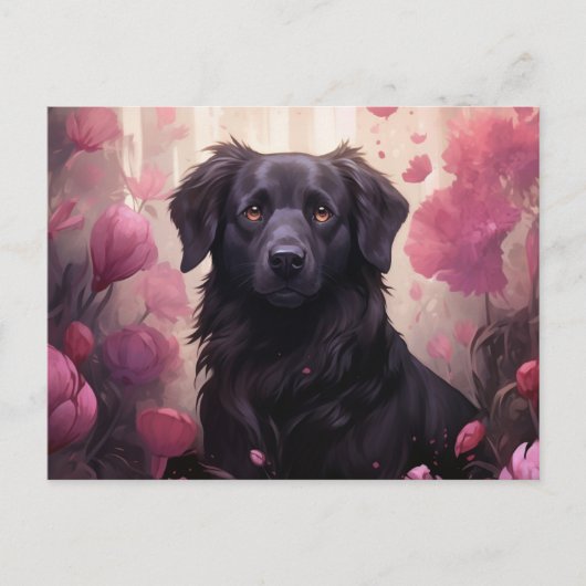 Postale Flower Companion Briefkaart (Voorkant)