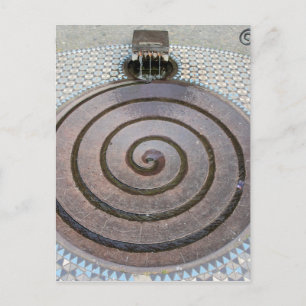 Postale Fontaine d'eau spirale - Koln, Allemagne Carte pos