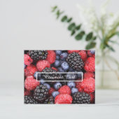 Postale fruits de la carte de commentaire (Debout devant)