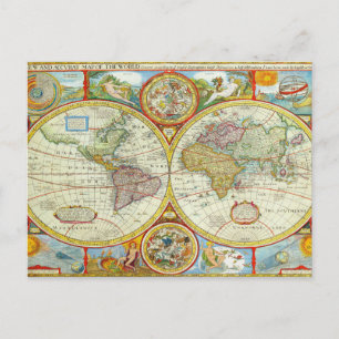Postale Fun vieux modèle de carte vintage