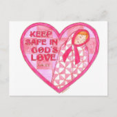 Postale Gardez la sécurité dans les Dieux Aimer Carte Post (Devant)
