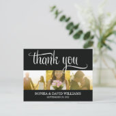 Postale GRÂCE À LA TENDANCE | CARTE DE REMERCIEMENTS maria (Debout devant)