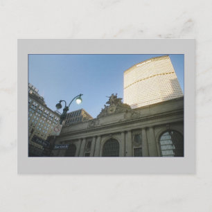 Postale Grand Central Station & Met Life Building Carte po