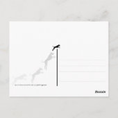 Postale Grande carte graphique Dane (Dos)