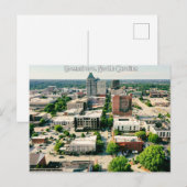 Postale Greensboro, Caroline du Nord Voyage par carte post (Devant / Derrière)