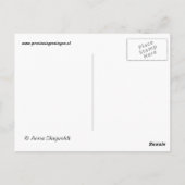 Postale Groningen - La carte Pays-Bas (Dos)