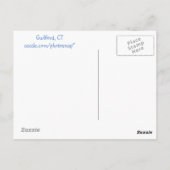 Postale Guilford Sur La Carte Green Post (Dos)