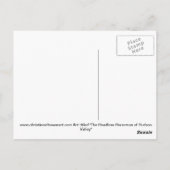 Postale Halloween, carte postale, Horseman, Sleeping, Haut (Dos)