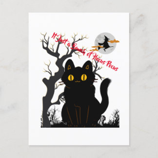 Postale Halloween juste un tas de carte de hocus pocus