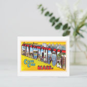 Postale Harwichport Cape Cod Massachusetts MA Carte Postal (Debout devant)