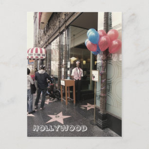 Postale Hollywood Blvd. Carte postale!