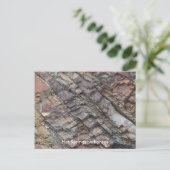 Postale Hot Springs, AR Rock Layers Central Ave Carte post (Debout devant)