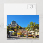 Postale Hotel Frontenac Haut Au-Dessus De Québec Carte Pos (Devant / Derrière)