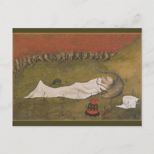 Postale Hugo Simberg Tomtekungen sover CC0428 Carte postal (Devant)