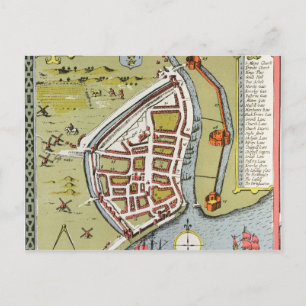 Postale Hull, détail de la carte de North and East Ridings