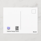 Postale HURRAY Hadow Hands & Feuilles do-it-yourself carte (Dos)