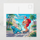 Postale Îles Caïmans : Carte de Noël idéale (Devant / Derrière)