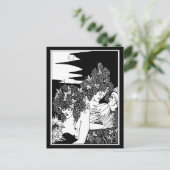 Postale Illustration Vintage carte postale-Aubrey Beardsle (Debout devant)