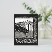 Postale Illustration Vintage carte postale-Aubrey Beardsle (Debout devant)