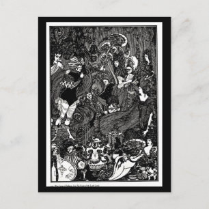 Postale Illustration Vintage carte postale-Aubrey Beardsle