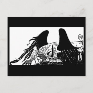 Postale Illustration Vintage carte postale-Aubrey Beardsle