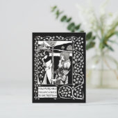 Postale Illustration Vintage carte postale-Aubrey Beardsle (Debout devant)