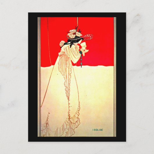 Postale Illustration Vintage carte postale-Aubrey Beardsle (Devant)