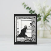 Postale Illustration Vintage carte postale-Aubrey Beardsle (Debout devant)