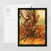 Postale Illustration Vintage carte postale-Rackham 16 (Devant / Derrière)