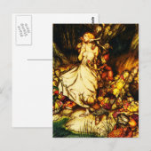 Postale Illustration Vintage carte postale-Rackham 17 (Devant / Derrière)