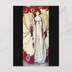 Postale Illustration Vintage carte postale-Rackham 28