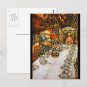 Postale Illustration Vintage carte postale-Rackham 7 (Devant / Derrière)