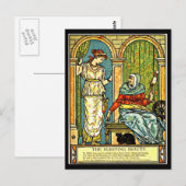 Postale Illustration Vintage carte postale-Walter Crane 12 (Devant / Derrière)