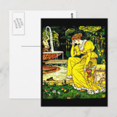 Postale Illustration Vintage carte postale-Walter Crane 52 (Devant / Derrière)