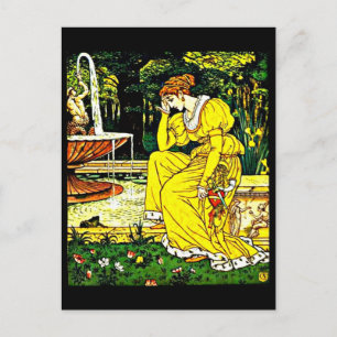 Postale Illustration Vintage carte postale-Walter Crane 52