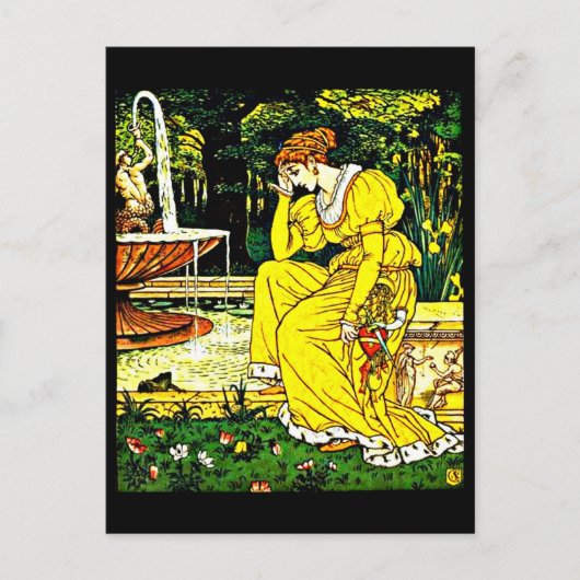 Postale Illustration Vintage carte postale-Walter Crane 52 (Devant)
