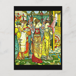 Postale Illustration Vintage carte postale-Walter Crane 53