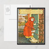 Postale Illustration Vintage carte postale-Walter Crane 55 (Devant / Derrière)