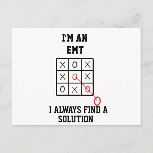 Postale Im An Emt Je Trouve Toujours Une Solution  Carte P (Devant)