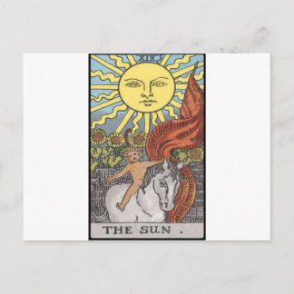 Postale Image de démarrage de la carte Sun