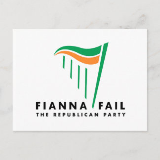 Postale Image de l'élection générale d'Irlande pour carte 